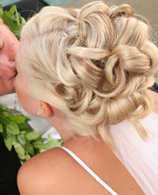 Beautiful bridal hair