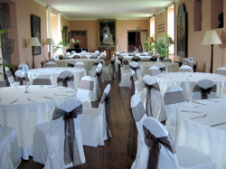 Transform your venue from dull to delightful with chair cover hire