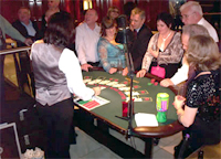 Fun Casino Hire for weddings in London and the South East