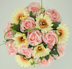Silk wedding flowers